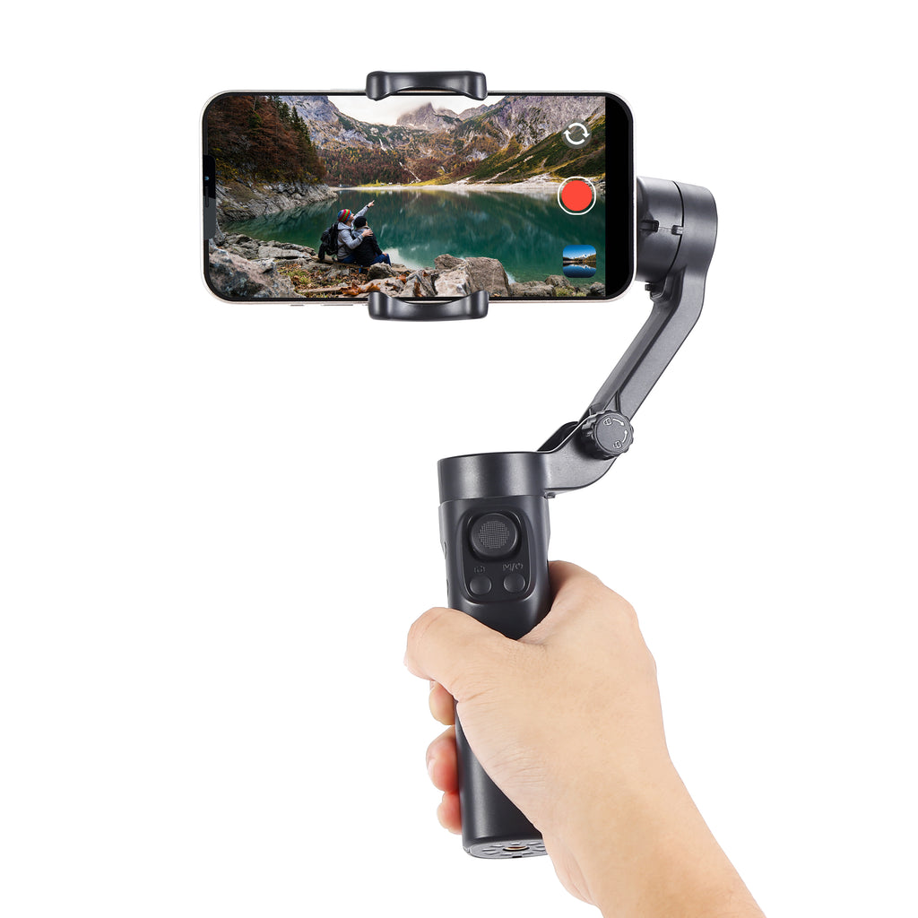 F5 Plus 3-Axis Phone Gimbal Stabilizer | Anti-Shake | Handheld Pan Tilt