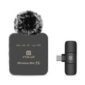 1-to-2 Wireless Lavalier Microphone | Noise Reduction | Outdoor & Live Streaming