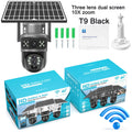 Solar WiFi Security Camera | Dual-Screen | 10x Zoom | Wireless Monitor