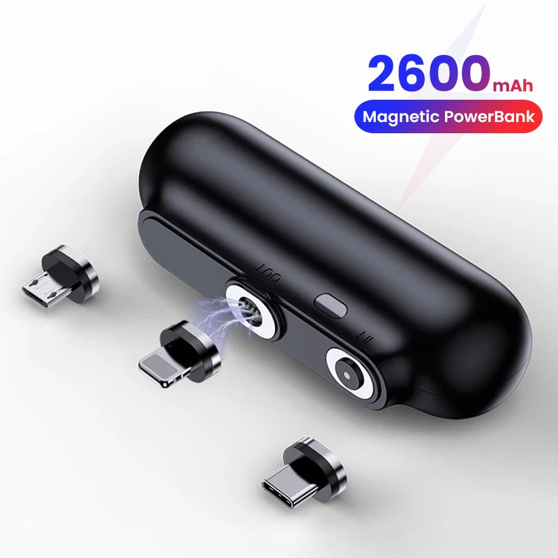 MagSafe Magnetic Power Bank | 2600mAh | Mini Portable | iPhone 12+