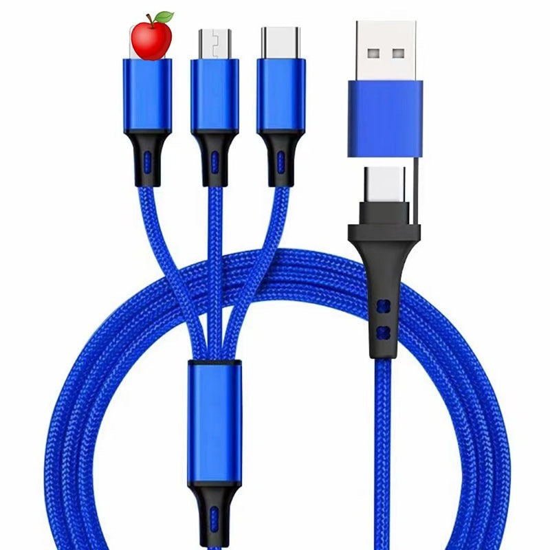 3-in-1 Car Charging Cable | USB-C, Lightning & Micro USB | PD Fast Charge