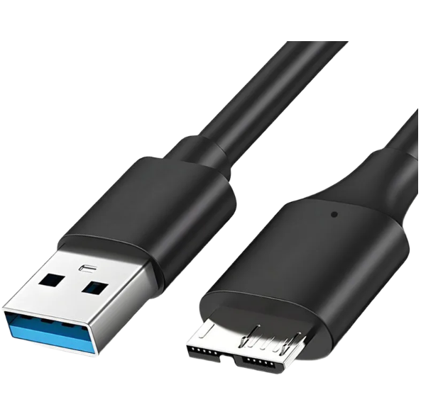 USB 3.0 Hard Drive Cable | USB-A to Micro-B | High-Speed Data Transfer