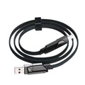 4-in-1 Zinc Alloy Braided Charging Cable | Dual USB-C | PD Fast Charge