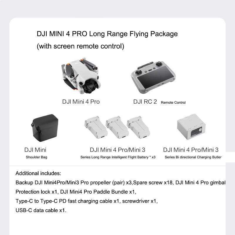 DJI Mini 4 Pro Drone | Intelligent Follow | Panoramic Aerial Camera