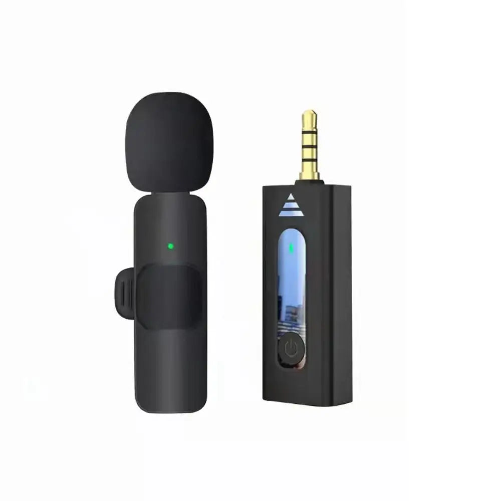 K35 Wireless Lavalier Microphone | Bluetooth 5.3 | Noise Reduction Condenser Mic
