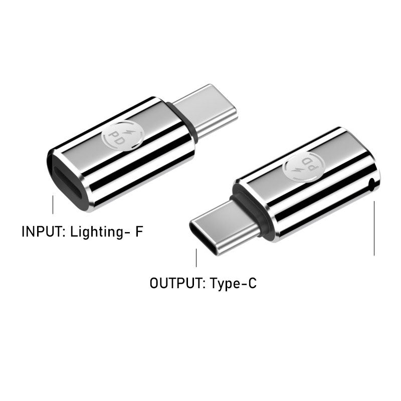 Lightning to USB-C Fast Charging Adapter | 27W | iPhone 15 Compatible