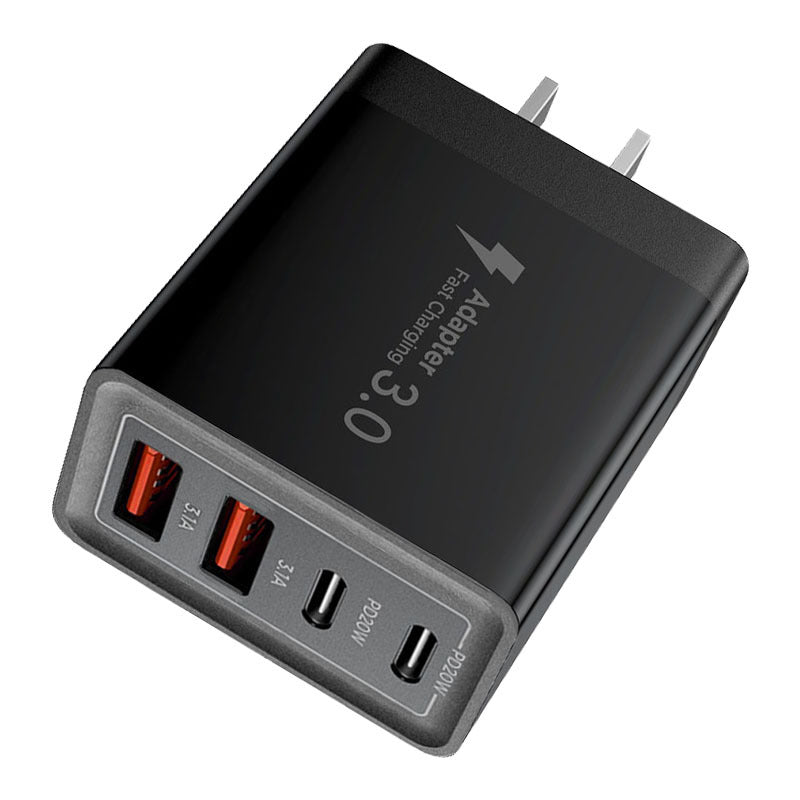 40W Multi-Port Fast Charger | USB-C & USB-A | iPhone & Android Compatible