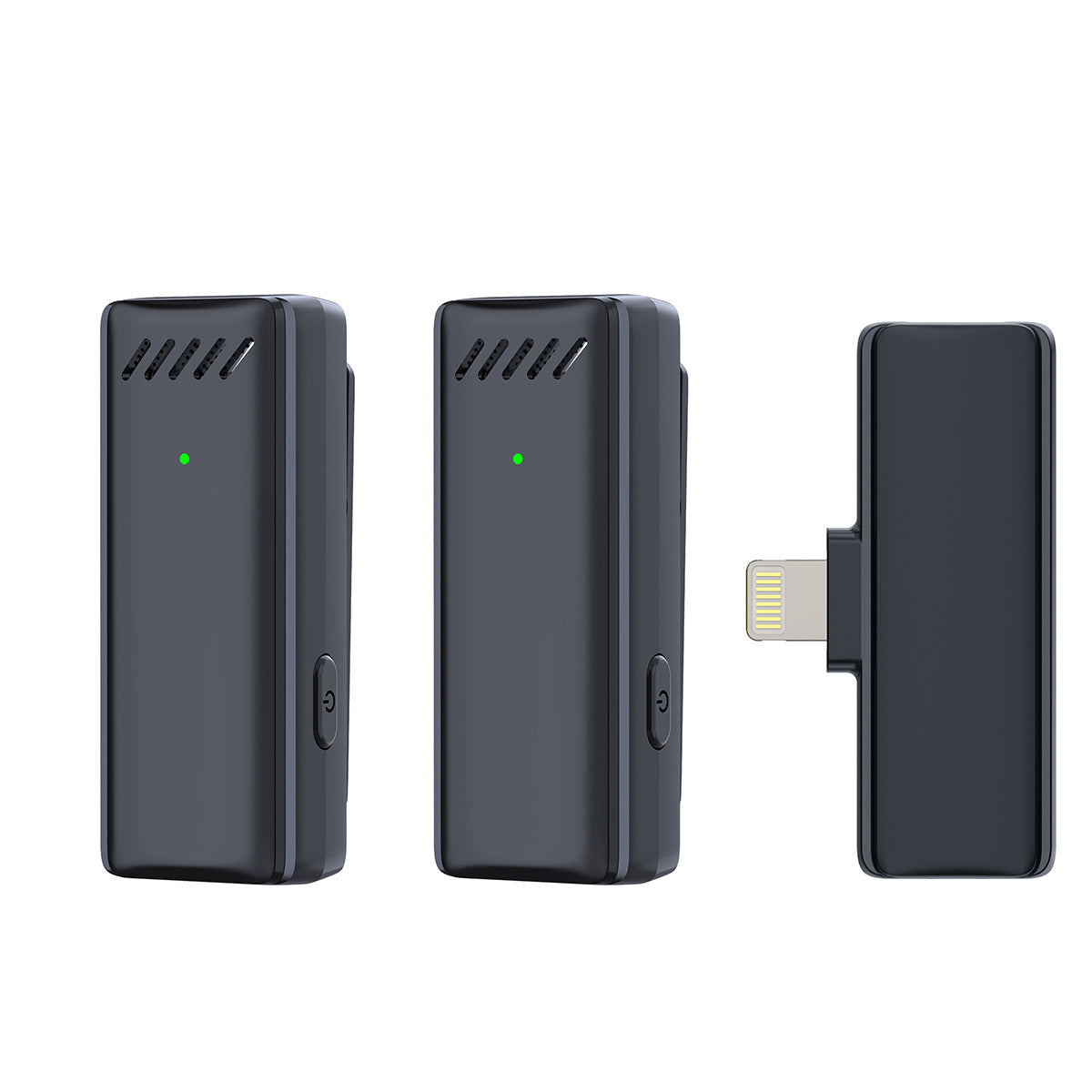 2.4G Wireless Lavalier Microphone | AI Noise Reduction | Live & Studio Recording