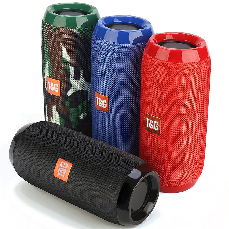 YABA Portable Bluetooth Speaker | 3D Stereo Surround | TF, AUX & USB