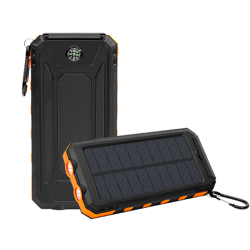 Solar Power Bank 20000mAh | Ultra Thin | Compass | Weatherproof